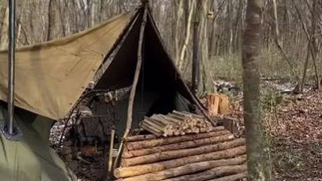 荒野风 #户外露营 #露营报告