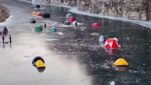 冰上露营 #露营报告