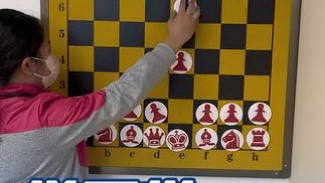 学国际象棋使我快乐！ #国际象棋 #下棋 #益智 #知识 国际象棋意大利开局10多个回合，小女孩一次