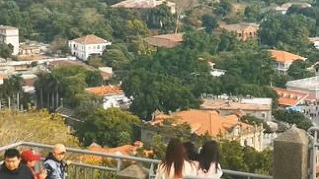 鼓浪屿日光岩上好风光！#鼓浪屿。