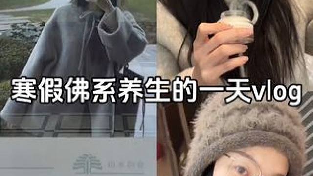 寒假佛系的一天vlog #生活vlog日常记录 #忙着充实 #今天长这样 #寒假生活 #宅家dou剧