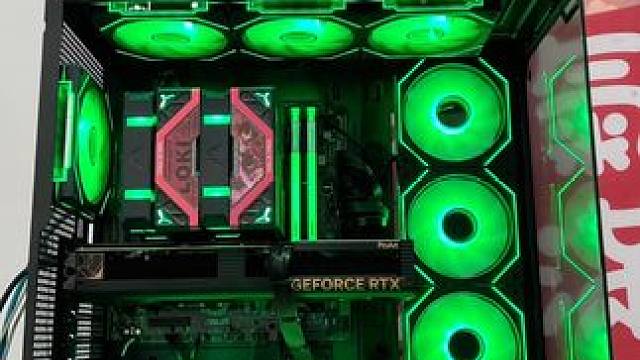 14600KF➕4060TI 16G一万预算生产力海景房 #diy电脑 上海买电脑，DIY电脑，实体