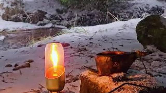 雪地小憩 #露营报告