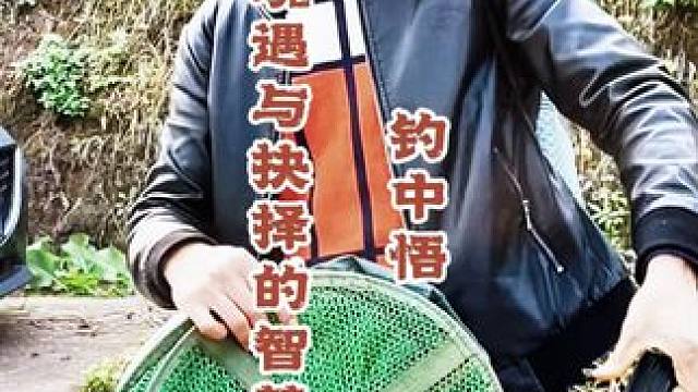 钓中悟：境遇与抉择的智慧 钓中悟：境遇与抉择的智慧#钓鱼的乐趣只有钓鱼人懂 #钓鱼 #钓鱼人就是这么