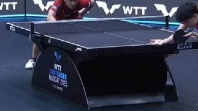 两度上演逆转，中国队接班人挑战张本智和，最后时刻出乎意料 
