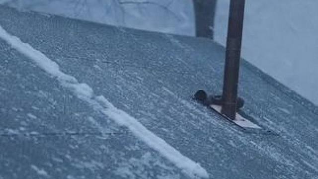 一人大雪中沉浸式露营过夜 #露营 #雪天露营 #解压 #内容启发搜索