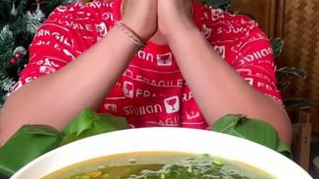 泰国特色青苔美食 #农村美食记录生活 #爱生活爱美食 #把家乡的味道分享给大家 #舌尖上的美食 #东