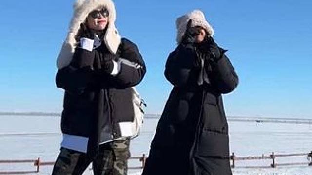 南方小土豆来看雪了 #ikon #lovescenario #和你的姐妹一起拍 