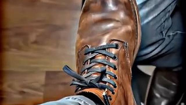 沉浸式擦鞋 #dou来休息一下 #解压