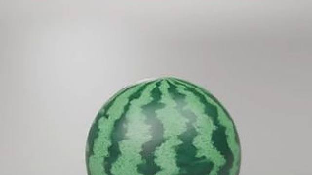 许少动画第16期《压爆大西瓜》解压时刻：盖个大西瓜吧！ #解压时刻 #许少动画