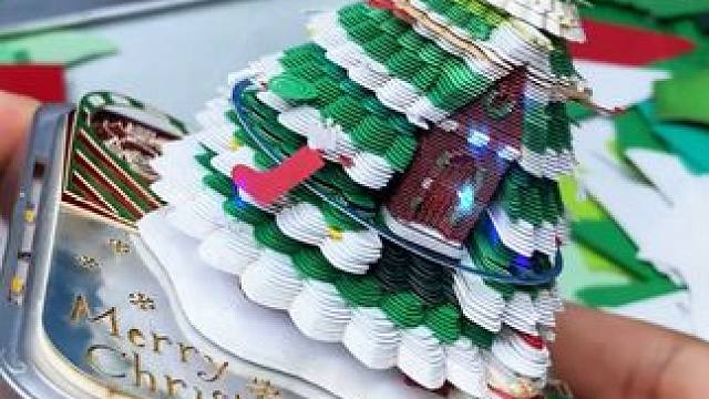 让老外过新年涨见识的3D纸雕日历！ #新年礼物  #送孩子  #送恋人  #伴手礼  #3D日历