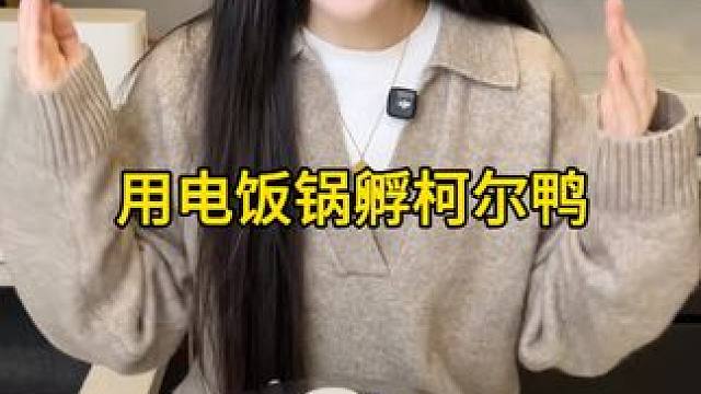 电饭锅孵柯尔鸭后续来啦～一个好消息一个坏消息 #柯尔鸭 #柯尔鸭孵化 #孵蛋 #v