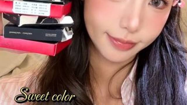 姐妹们 过年要带的con我都帮你们选好啦！ #仙女必备 #美瞳种草 #半年抛 #sweetcolor