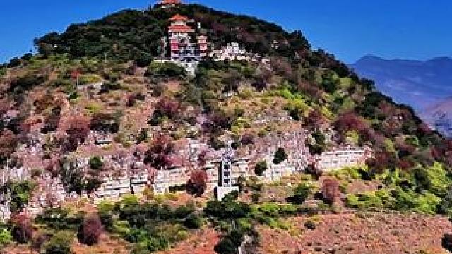 华坪县狮子山#愿所求皆所愿 #佛渡有缘人 #心诚则灵有求必应 #见者好运