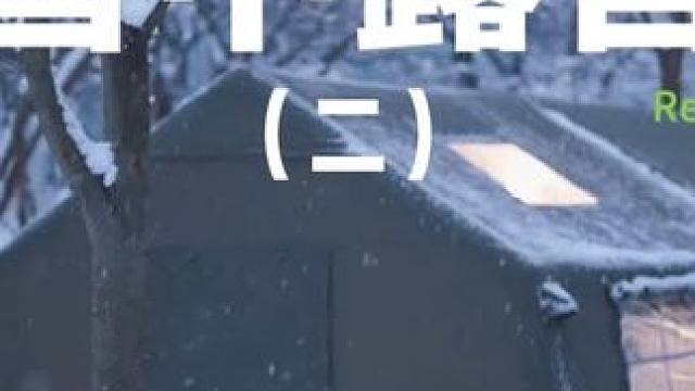 雪中露营（二）#露营 #助眠 #解压 #户外露营 #喜欢下雪的感觉