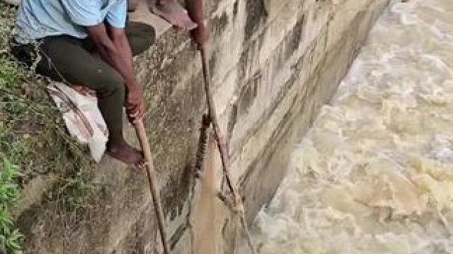 #捕鱼#户外捕鱼#农村生活