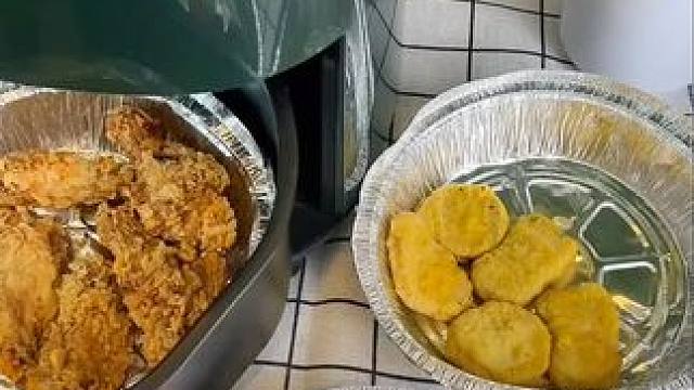 给大家推荐厨房好物使用方便的锡纸盘，赶紧配备一套试试吧#懒人美食教学 #空气炸锅专用纸锡纸盘 #好物