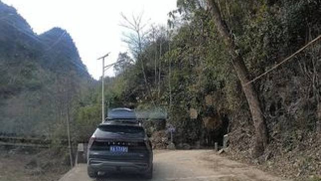 过年回家必经之路，没有十年驾龄根本不敢开#回家 #过年 #意不意外 #农村 #注意安全