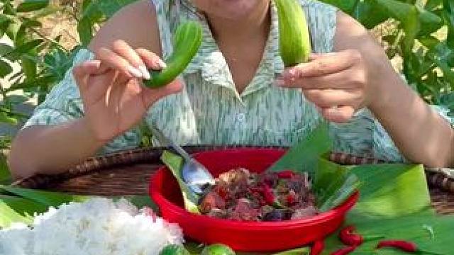 东南亚乡下美女 #爱生活爱美食 #舌尖上的美食 #东南亚美食 #泰国美食#内容启发搜索