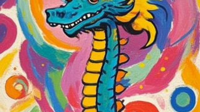 从古生物联想到龙的造型#龙 ##想象力 #带你走进画里 #中国龙 #绘画