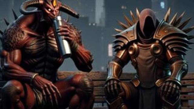 【玩家投稿】泪目！中年大菠萝的另一面，看过的人都看哭了 #暗黑破坏神不朽  #暗黑破坏神  #AIG