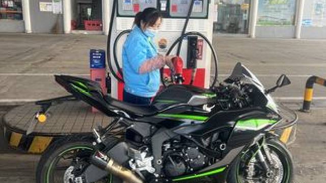 如果可以 我希望一直在路上#机车 #zx6r