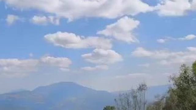 风景如画的景迈山观景台传来好听的歌声 #美景 #山歌