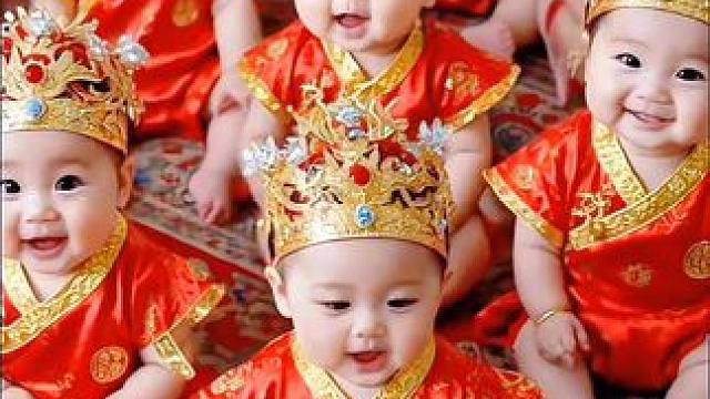 #小福娃 #小乖乖萌萌哒 #接福接财接好运 #恭贺新春 #恭喜发财好运来 ！