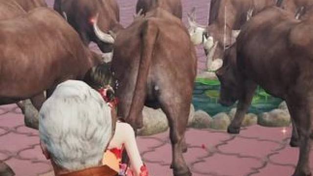 明日大陆灵气复苏了吗，怎么连牛马都成精了 #明日之后废土守护神 #游戏日常 #游戏推荐 #春节去哪玩