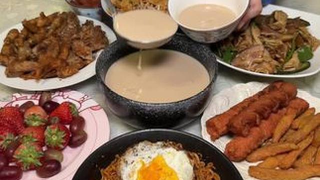 好闺蜜你会给我做这个的吧！… #新型年夜饭 #00后的年夜饭到底有多离谱 #团圆饭 #好朋友