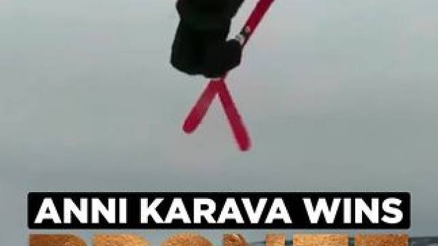 Anni Kärävä斩获Women’s Ski Slopestyle 铜牌！#XGamesAspe