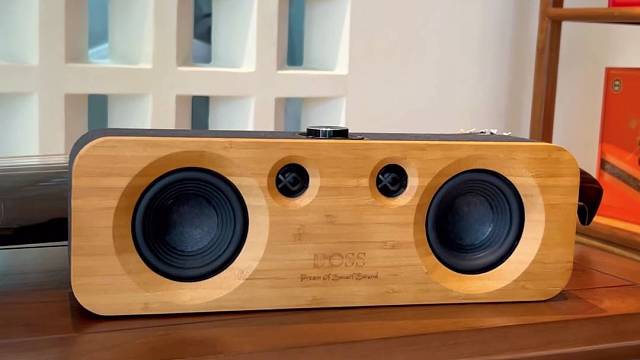 原木居家蓝牙音箱推荐DOSS声浪