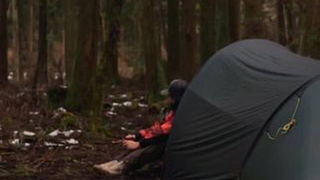 一个人的露营 #户外露营 #露营报告