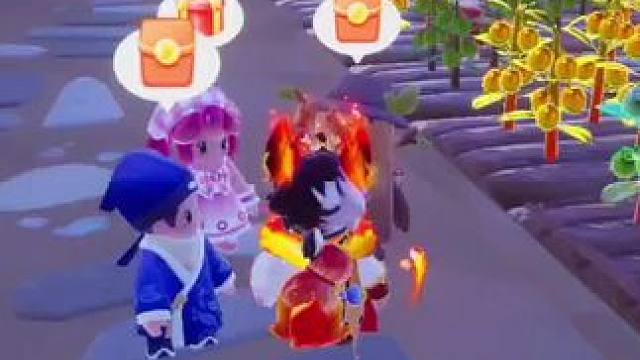 笑了，没想到2025年的大红包是农场居民给的#元梦之星 #过年就玩元梦之星