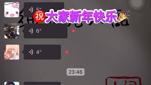 老肩巨滑全体主持祝大家新年快乐