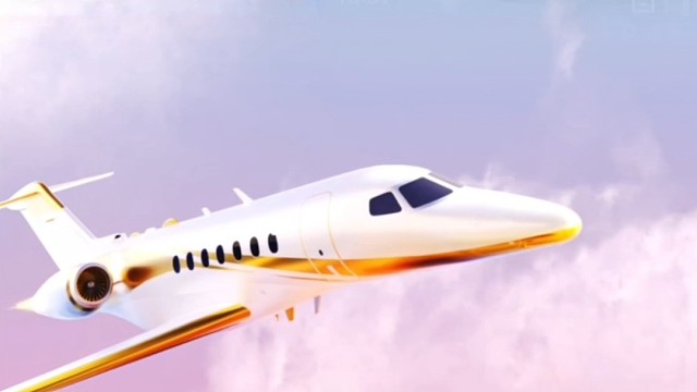 老黄送喵儿的跨年礼物~豪华飞机