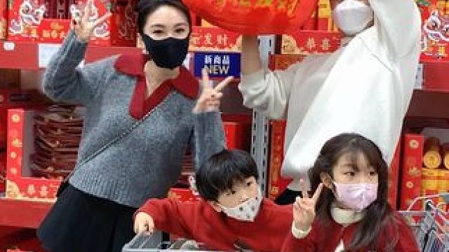 文案，杭州一家四口山姆采购年货过多少？#山姆 #购物分享 #逛超市 #餐前截击