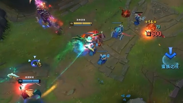 这就是快六神装的ADC#英雄联盟