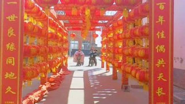#张灯结彩喜洋洋 ！