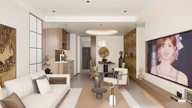 宋代美学客餐厅设计案例 #设计案例分享 #宋代美学 #客餐厅设计 #空间美学 #效果图表现