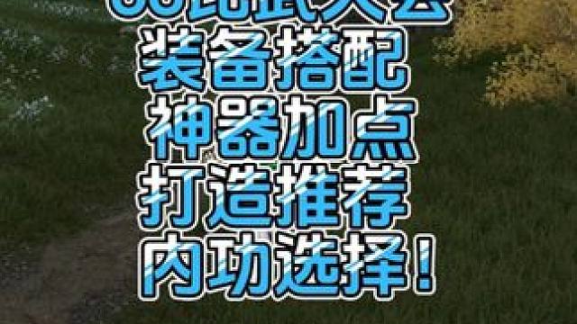 神相2.2.4版本 66比武大会攻略 装备搭配 神器加点  打造推荐  技能内功特质选择！加点选择主