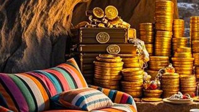 狂风和暴雪天气，在温暖的藏宝山洞放松和休息，炉火和风雪声 #助眠视频 #解压助眠 #温馨的小窝 #深