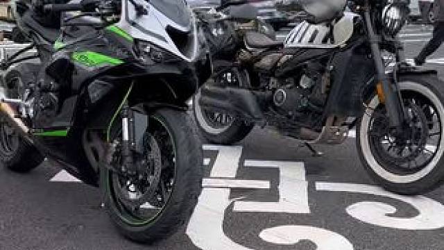 6R跑高速很稳动力随叫随到太爽了 #川崎zx6r #机车 #450clc #摩托车 #摩旅