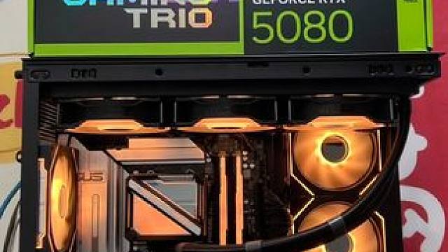 9800X3D➕5080首批尝鲜二万预算黑橙游戏海景房 #diy电脑 上海买电脑，DIY电脑，实体店