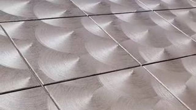 鱼鳞纹路水泥地坪施工，精工细作！#工匠精神 #施工工艺 #混凝土施工 #混凝土地面 #现场施工