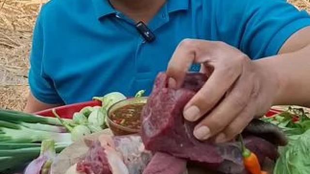 泰国特色牛肉生 #东南亚美食 #泰国美食