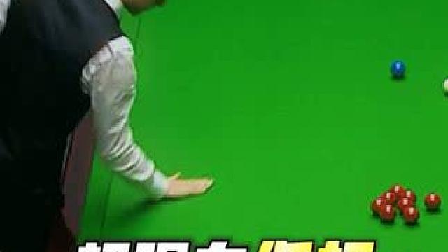 进攻狂人小特一记超强力低杆，竟差点把台泥都干报废了 #台球 #斯诺克 #特鲁姆普 #是时候展现真正的