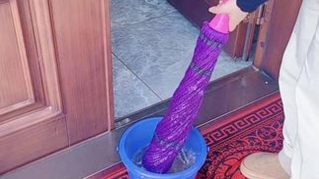 #超便宜超划算 每天把地板拖到干干净净看着可舒服了，这款很哇塞免手洗拖把拖起地来真得劲，一拧水就净，