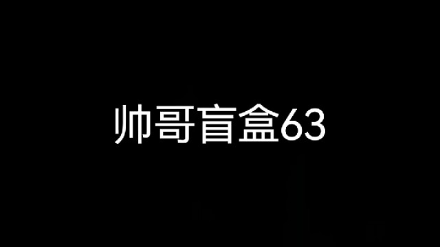 帅哥盲盒63