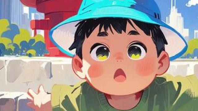 #属于我们的春节动画 #多么阳光的小男孩 #这就是传说中的小孩哥吗